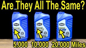 Are They All The Same Motor Oil? What Are The Differences Between Regular, High Mileage, Etc? Four Types of SuperTech Motor Oil Compared