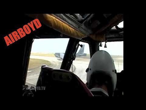 B-52 Takeoff And Landing - Cockpit View