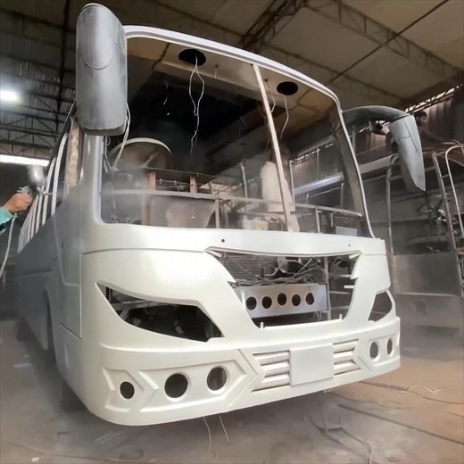 Handmade Passenger Bus Manufacturing Completed processes in factory || Amazing skills