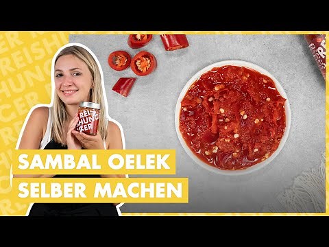 Make your own sambal oelek 🔥 [spicy & hot!]