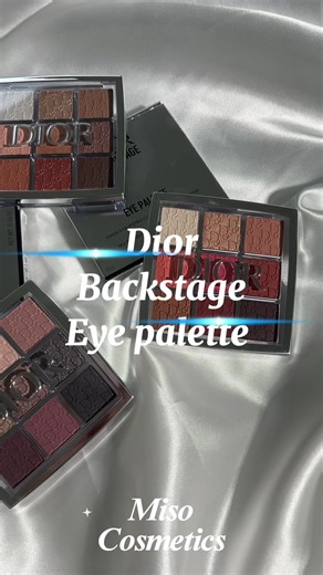 Dior backstage eye palette🖤 #misocosmetics #dior #ນະຄອນຫລວງວຽງຈັນ🇱🇦 #makeuptutorial