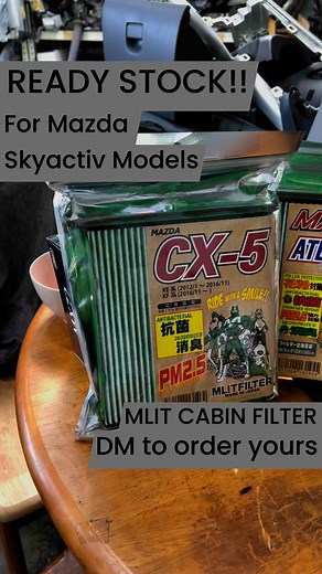 ‼️MILT CABIN FILTER‼️ Available for all Mazda Skyactiv Models, drop us a message to order yours (WhatsApp) 0103901134. Current promo ONLY RM165 incl. installation 😍 WHILE STOCK LASTS #Skyactiv #mazdazoomzoom #Mazda #vcarbon | Vcarbon Auto Repair Services