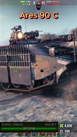Ares 90 C Total Close Combat Domination WOT #shorts