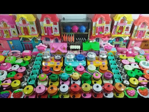 3:30 Minutes Satisfying with Unboxing Hello Kitty Tiny Kitchen Set | Miniature Cooking Mini Kitchen