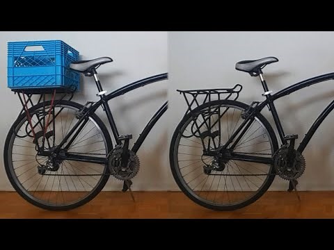 How to Add a Milk Crate to a Bicycle (Removable)
