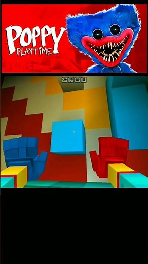 Minecraft Pocket EditionMINECRAFT POPPY PLAYTIME! Huggy Wuggy Horror Map & Mod for MCPE/Bedrock
