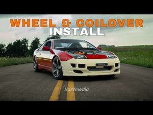 2JZ Z32 GETS WHEELS & COILOVERS