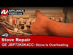 GE Stove Repair - Overheating - Electronic Control - Diagnostics & Troubleshooting