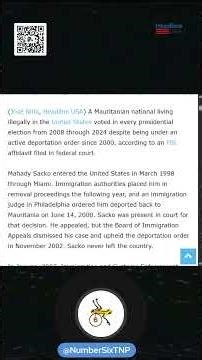 Illegal Alien Voted in Elections for Nearly 20 Years Before FBI Arrested Him #election #vote