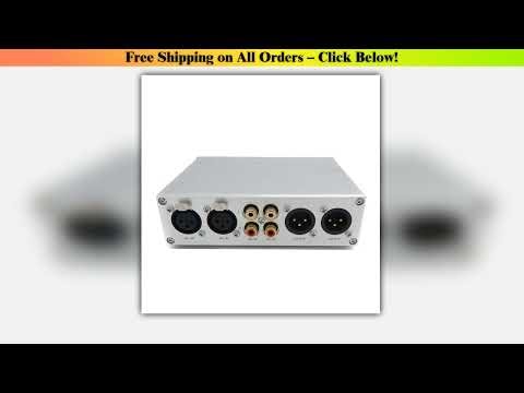 Hifi Fully Balanced Passive Preamp Pre Amplifier XLR/RCA ALPS Potentiometer Audio Volume Control