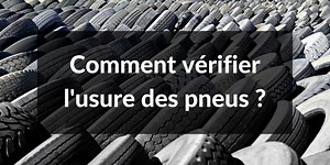 Pneu lisse : comment vérifier l'usure des pneus ?