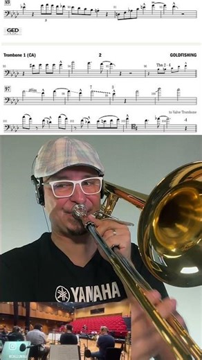 Crazy Trombone Soli by Callum Au! #crazy #trombone #soli #highnotes