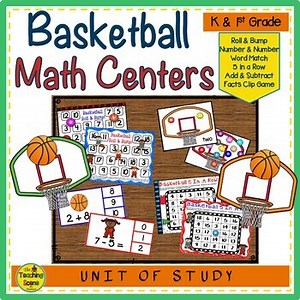 Basketball Math Centers