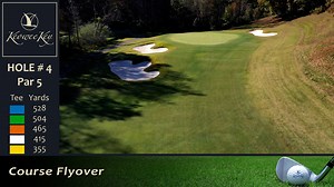 Golf Course Flyover - Hole #4