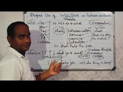 When to Use Will and Shall? | Simple Future Tense in English