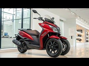 2025 Yamaha Tricity 300 – The Ultimate Three-Wheel Scooter Review!"