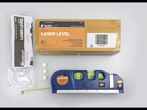 Buildcraft 8 in 1 Multi Purpose Laser Level