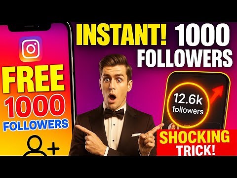 How to Get Unlimited Instagram Followers for FREE in 2025 ⚡ | 100% Real & Instant Method
