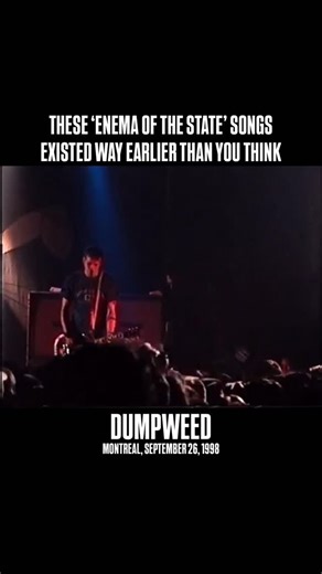 blink-182 Italia on Instagram: "It’s interesting that several songs later released on Enema of the State not only existed, but were already being performed live months—and in some cases more than a year—before the album’s release. While some early live renditions remain largely consistent with their final studio versions, others feature more pronounced differences, most notably “Dumpweed.” These performances provide a valuable glimpse into the developmental process behind a record that would com