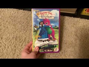 Barney Rhyme Time Rhythm 1999 VHS