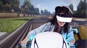 9D VR Riding Race Game Machine Theme Park Indoor Playground VR Motorcycle Car Ride Game Moto VR Racing