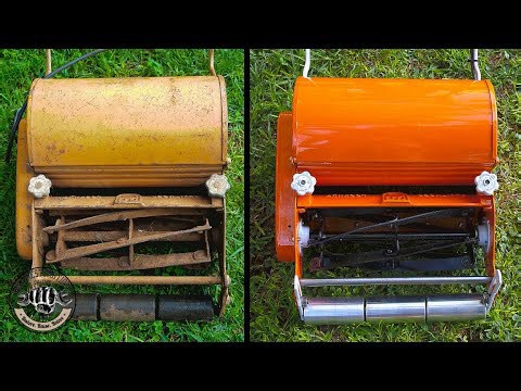 1960's Vintage Rolux Electric Lawn Mower Restoration – Part 2: The Body