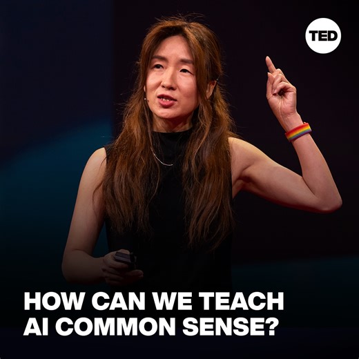 AI can do a lot of things — but according to computer scientist Yejin Choi, it can’t yet portray human norms. Here’s why she says new technology needs to be trained in common sense: http://t.ted.com/6tTLD5H | TED