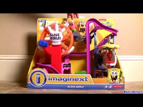 Spongebob Imaginext Glove World Playset Review