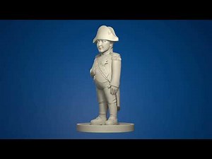 Napoleon Bonaparte - Stylized Printable Figurine