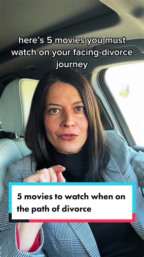Here are 5 movies that I love AND they just happen to be great to watch when freshly separated to help you emotionally prepare for divorce #romancemoviesuggestions #divorcelawyertips #divorceprep