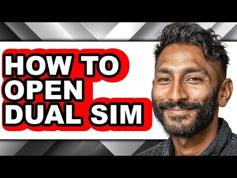 How to Open Dual Sim (updated)