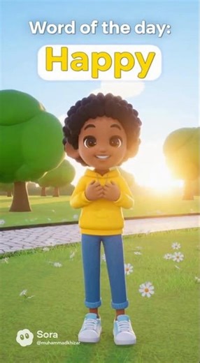 How to Pronounce “Happy” | English Emotion Words Explained #english