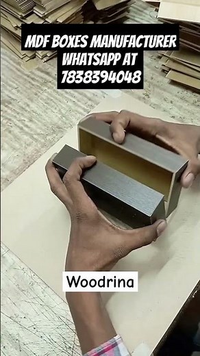 mdf box manufacturing how to make adf pvc box #giftbox