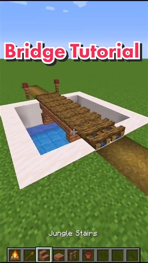 Easy Bridge Building Tutorial for Minecraft