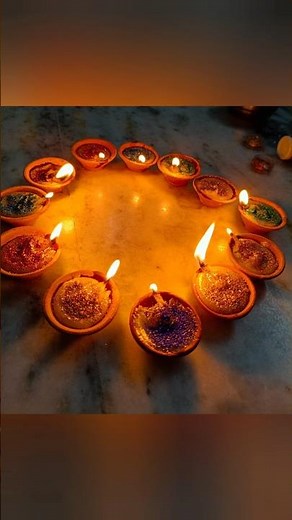 DIY Diwali Candles 😍 How To Make Diwali Candles At Home ll Candle Wax Diya ll Diya oration Ideas 🎇