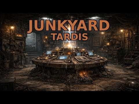 TARDIS Console Room Concept #18 | Scrap-Built Junkyard Console