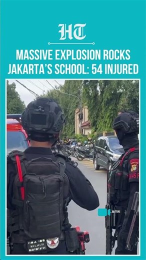 Indonesia Blast: Explosion At Jakarta's Mosque Injures 54 People | Breaking News | #shorts