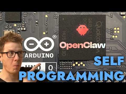 Arduino Programs Itself via Telegram Using OpenClaw (No PC required!)