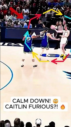 Caitlin Clark FURIOUS?! 😳 Paige Bueckers Says “CALM DOWN!” 👀 #basketball #caitlinclark #shortvideo
