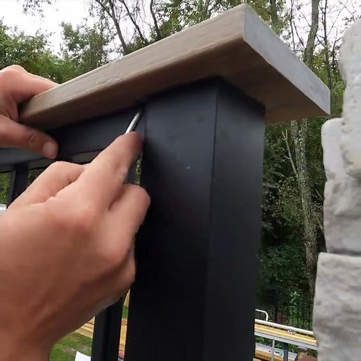 Tip For Installing Cocktail Rail #shorts #buildingtips