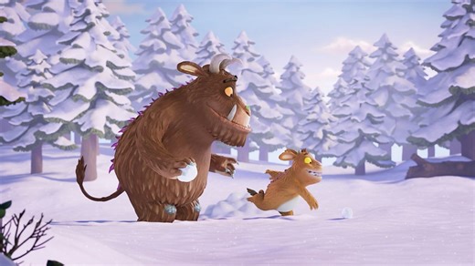 Christmas 2025 Idents - The Gruffalo, The Gruffalo's Child, and Stick Man