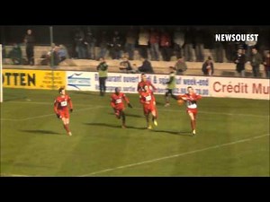 US Concarneau. Le but de Christophe Gourmelon