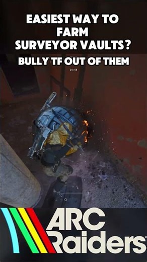 easiest way to farm surveyor vaults in arc raiders #arcraiders #tips #gaming #shorts