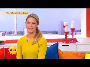 Alina Merkau Sat.1 Frühstücksfernsehen 30.10.2014