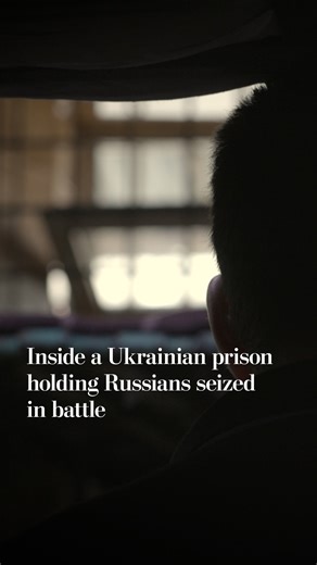 Inside a Ukrainian prison holding Russians seized in battle