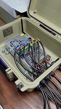 Controller Box for Christmas Light Display | #SHORTS