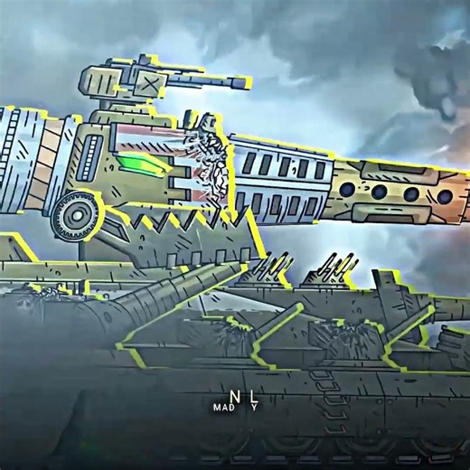 Atomic Monster Aura That Scene 🥶🔥 | Gerand | Montagem Delirio (super slowed) #tanks_cartoons #gerand