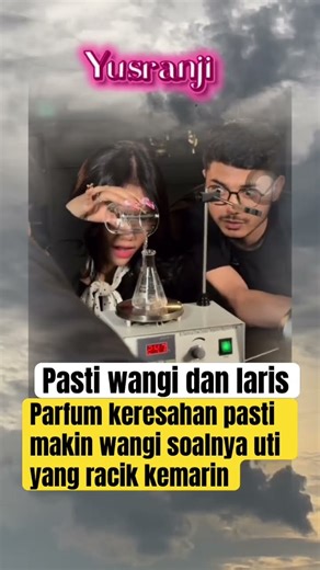 Parfum keresahan pasti makin wangi soalnya uti yang racik kemarin #fuji #fujiterbaru