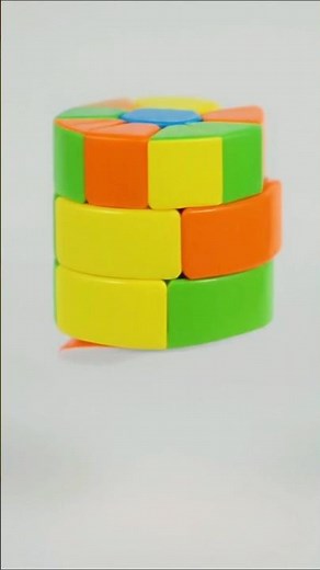 how to solve the cylinder cube 🧊🧊🧊