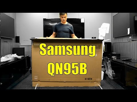 Samsung QN95B Neo QLED 2022 Unboxing, Setup, Test and Review with 4K HDR Demo Videos